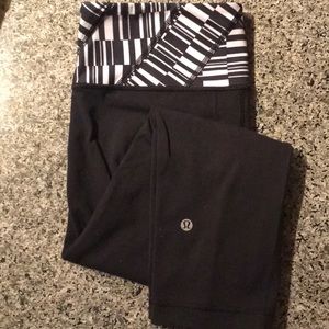 Lululemon Wunder Under Crops